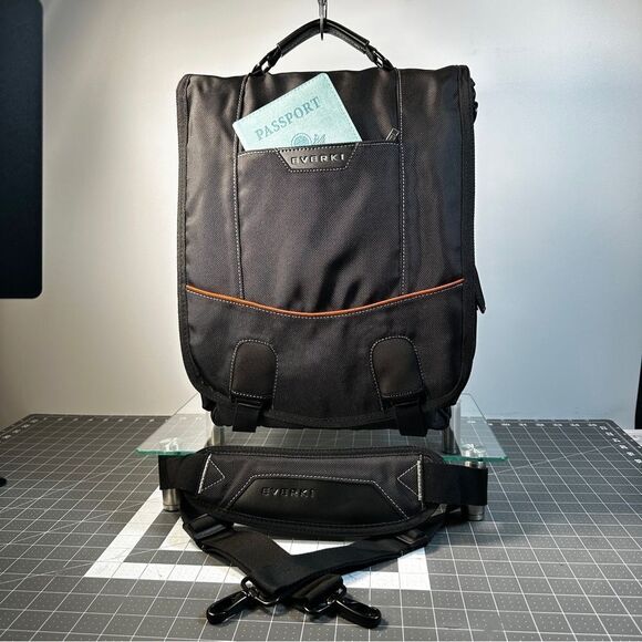 E V E R K I ® | URBANITE™ | Vertical Travel Bag | #EKS620 | BLK | XLNT - Picture 1 of 15